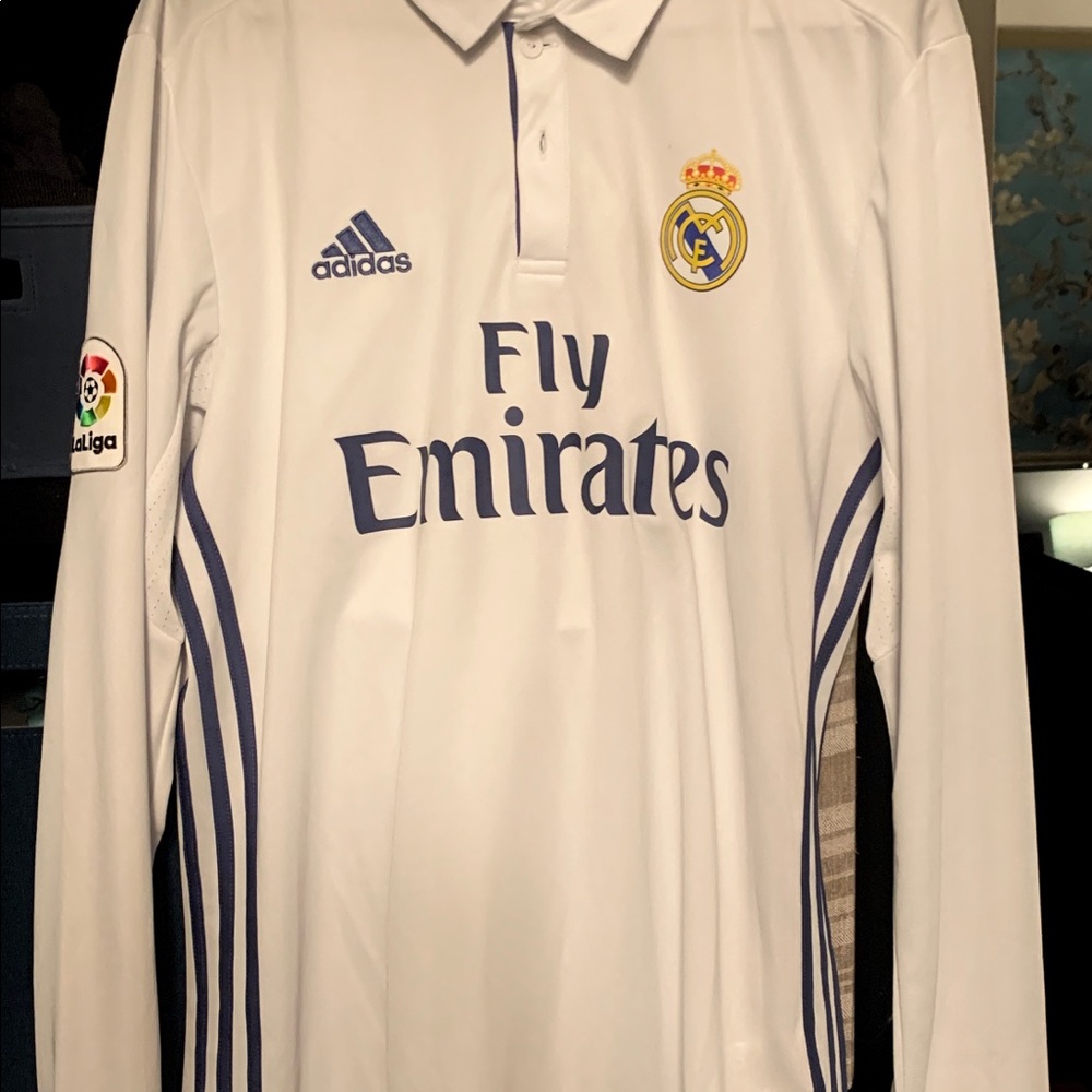 REAL MADRID Soccer League Long Sleeve shirt